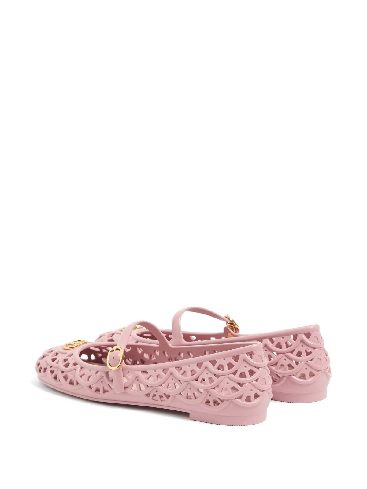 Valentino - Ondette Scalloped Ballet Flats