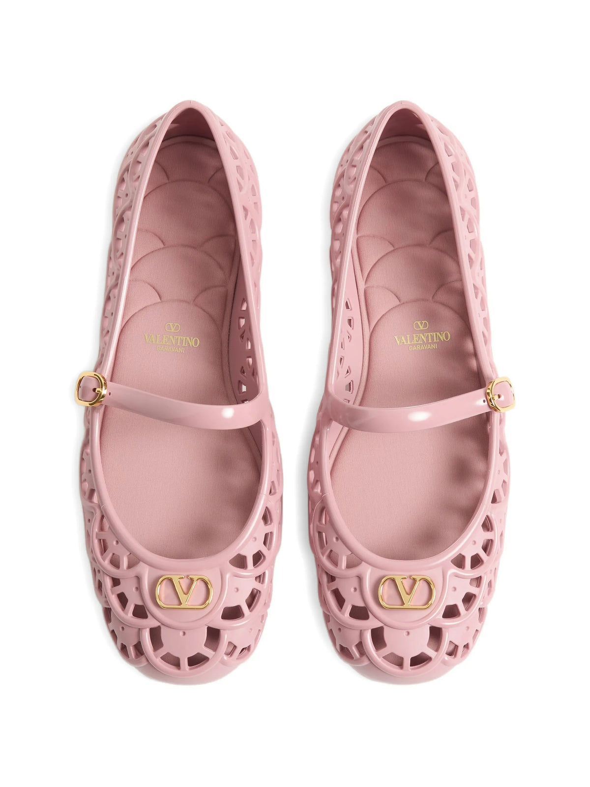 Valentino - Ondette Scalloped Ballet Flats