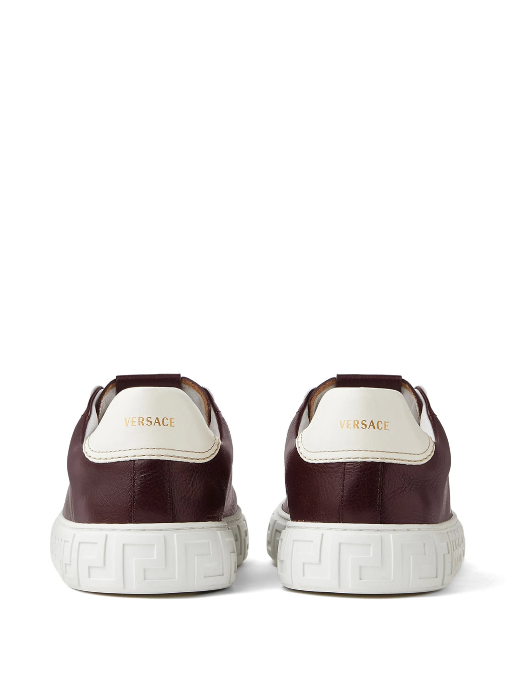 Versace - Greca Leather Sneakers