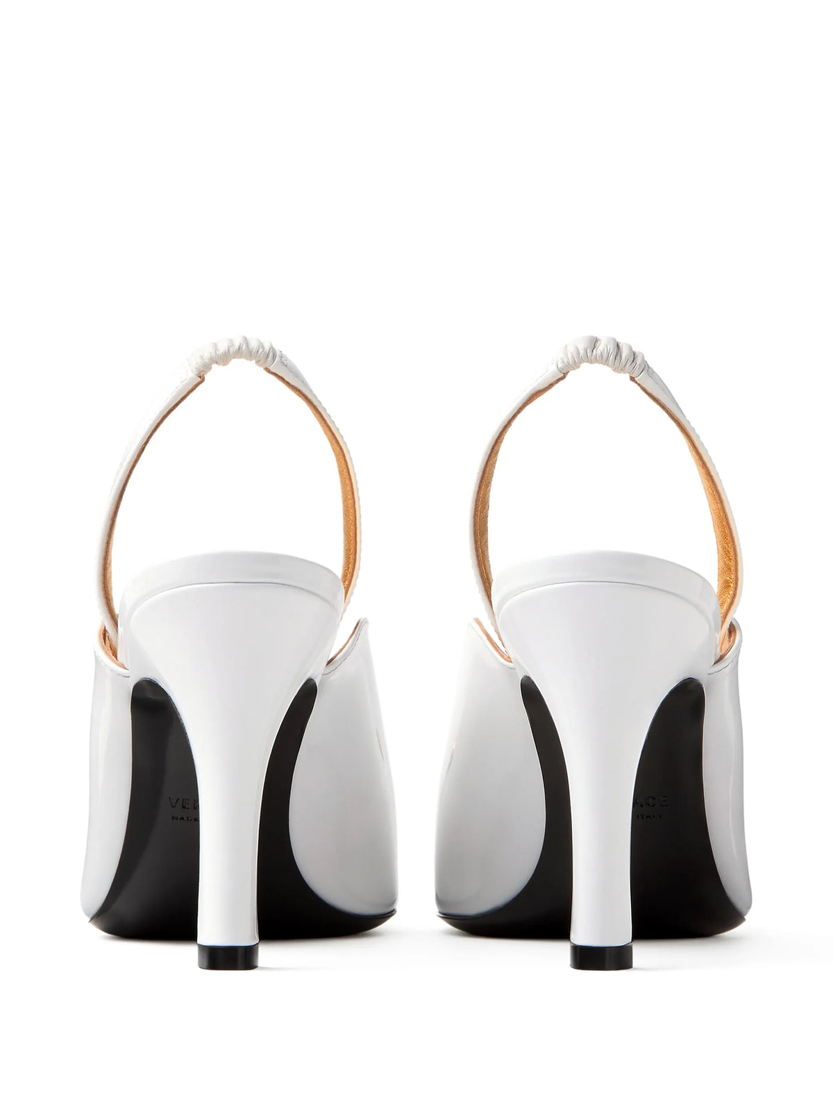 Versace - Marisa Patent Slingbacks 90 Mm