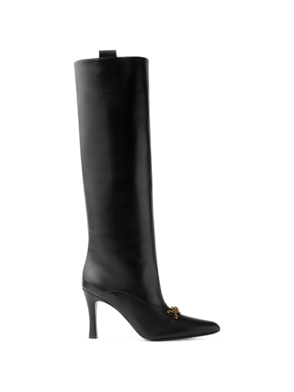 Versace - Marisa Leather Boots 90 Mm