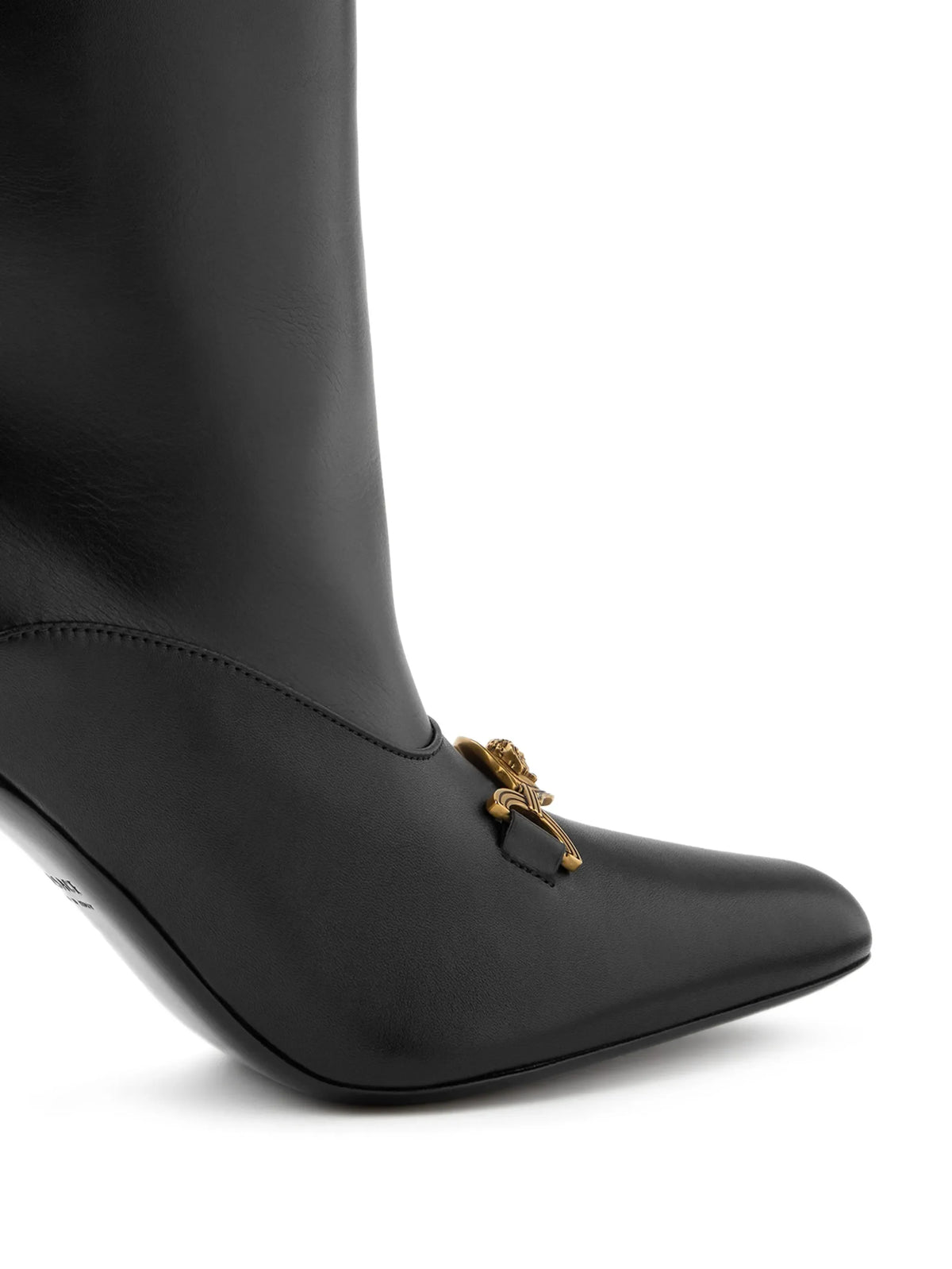 Versace - Marisa Leather Boots 90 Mm