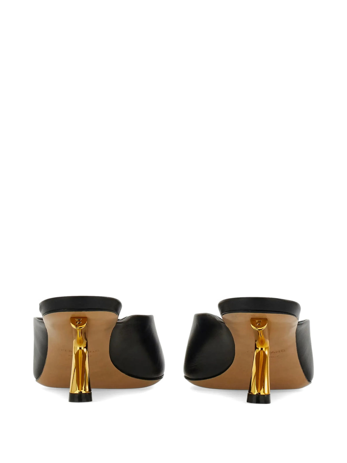 Ferragamo - S-shaped Heels Slides