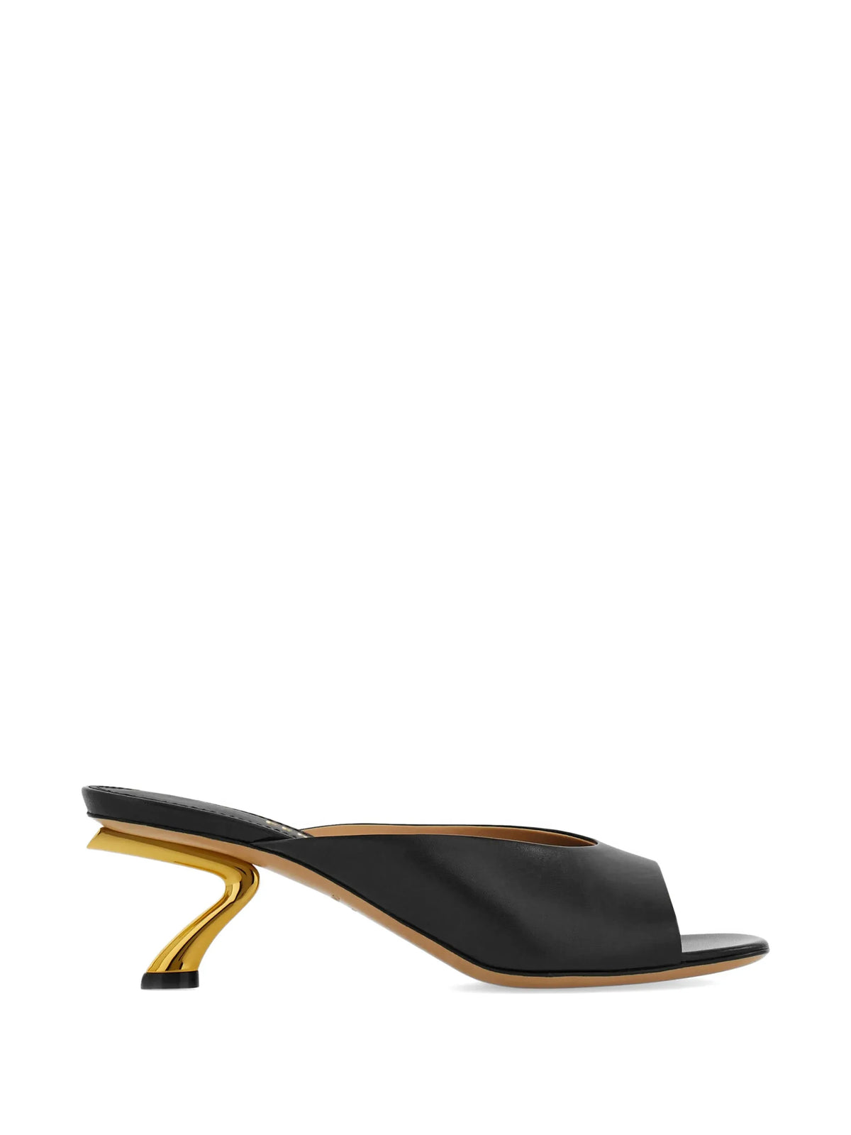 Ferragamo - S-shaped Heels Slides