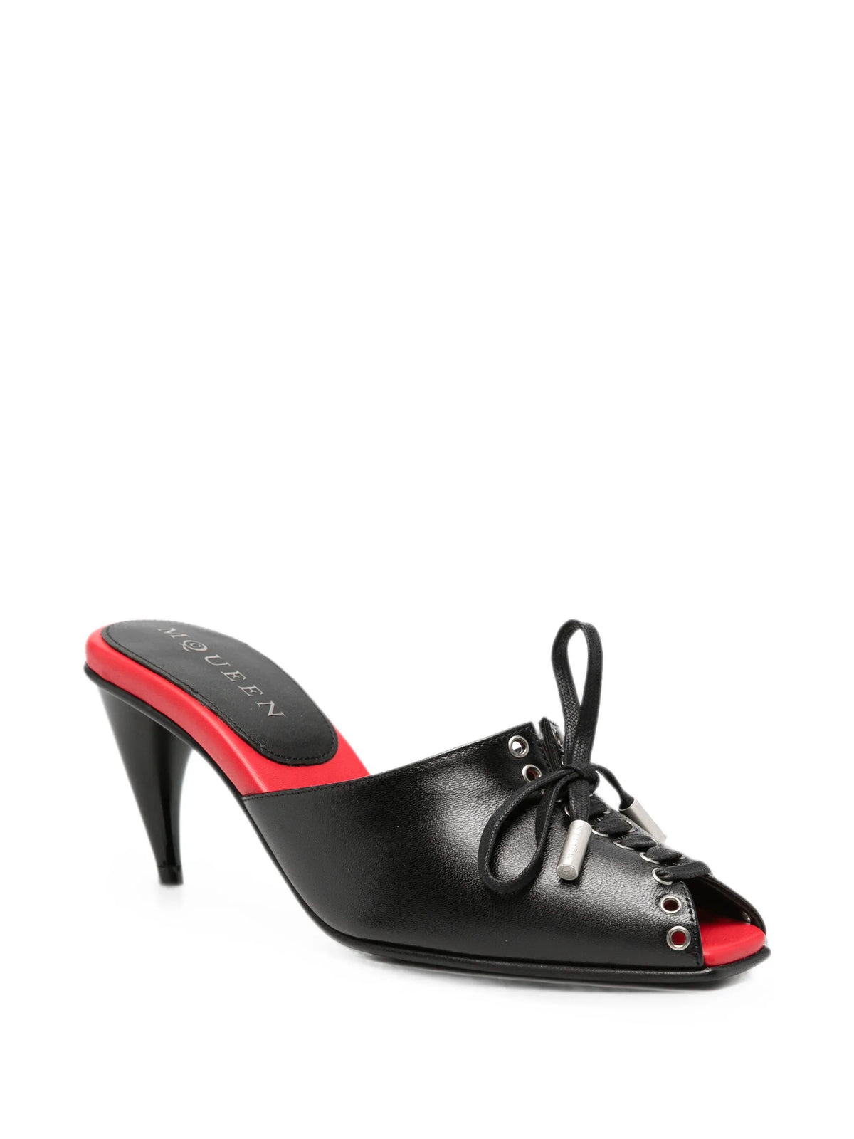 Alexander McQueen - Lace-up Open-toe Sandals
