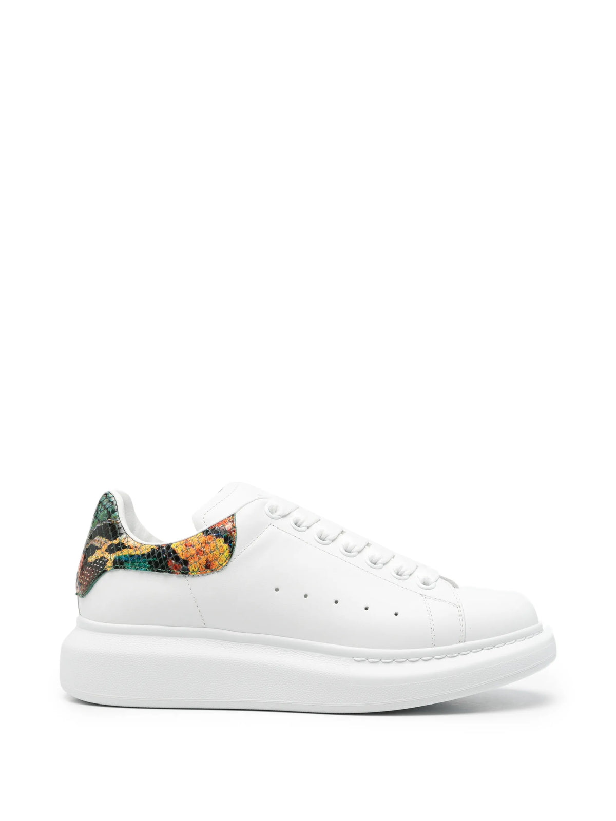 Alexander McQueen - Oversized Sneakers In White/multicolour