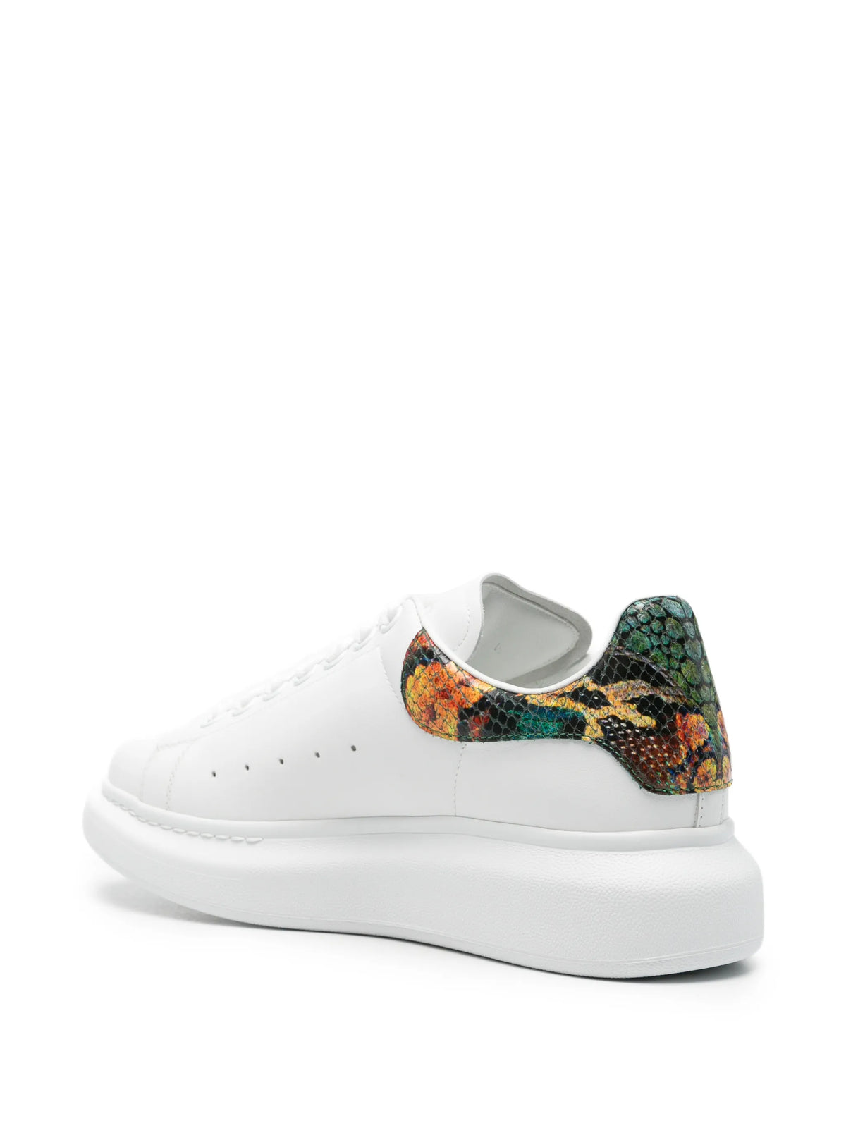 Alexander McQueen - Oversized Sneakers In White/multicolour