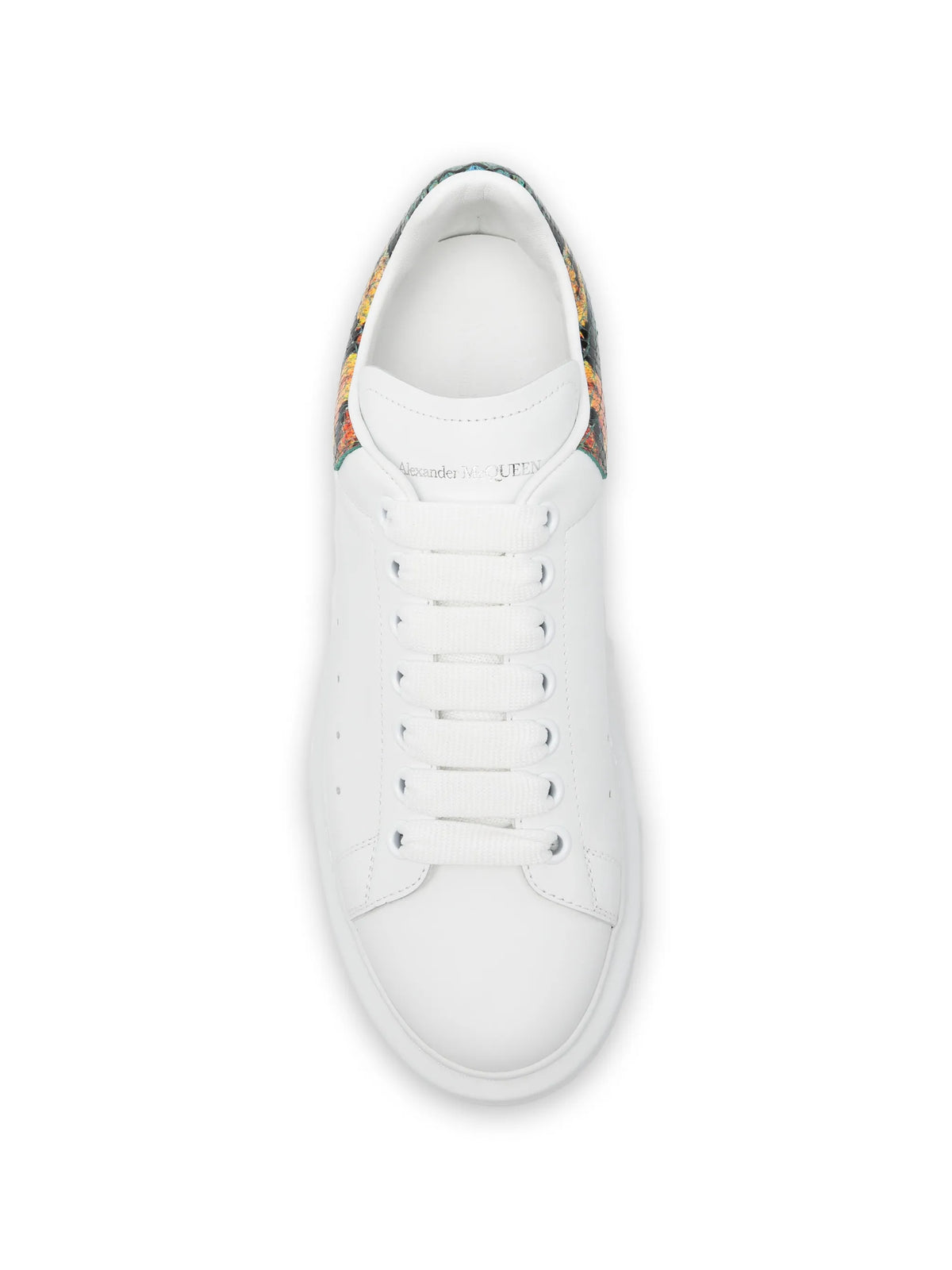 Alexander McQueen - Oversized Sneakers In White/multicolour