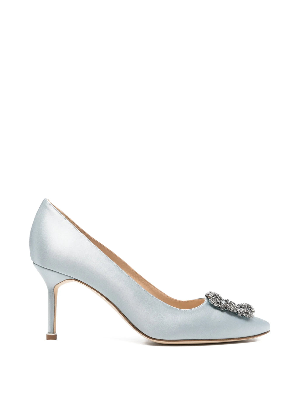 Manolo Blahnik - Hangisi Crystal-embellished Pumps