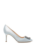 Manolo Blahnik - Hangisi Crystal-embellished Pumps