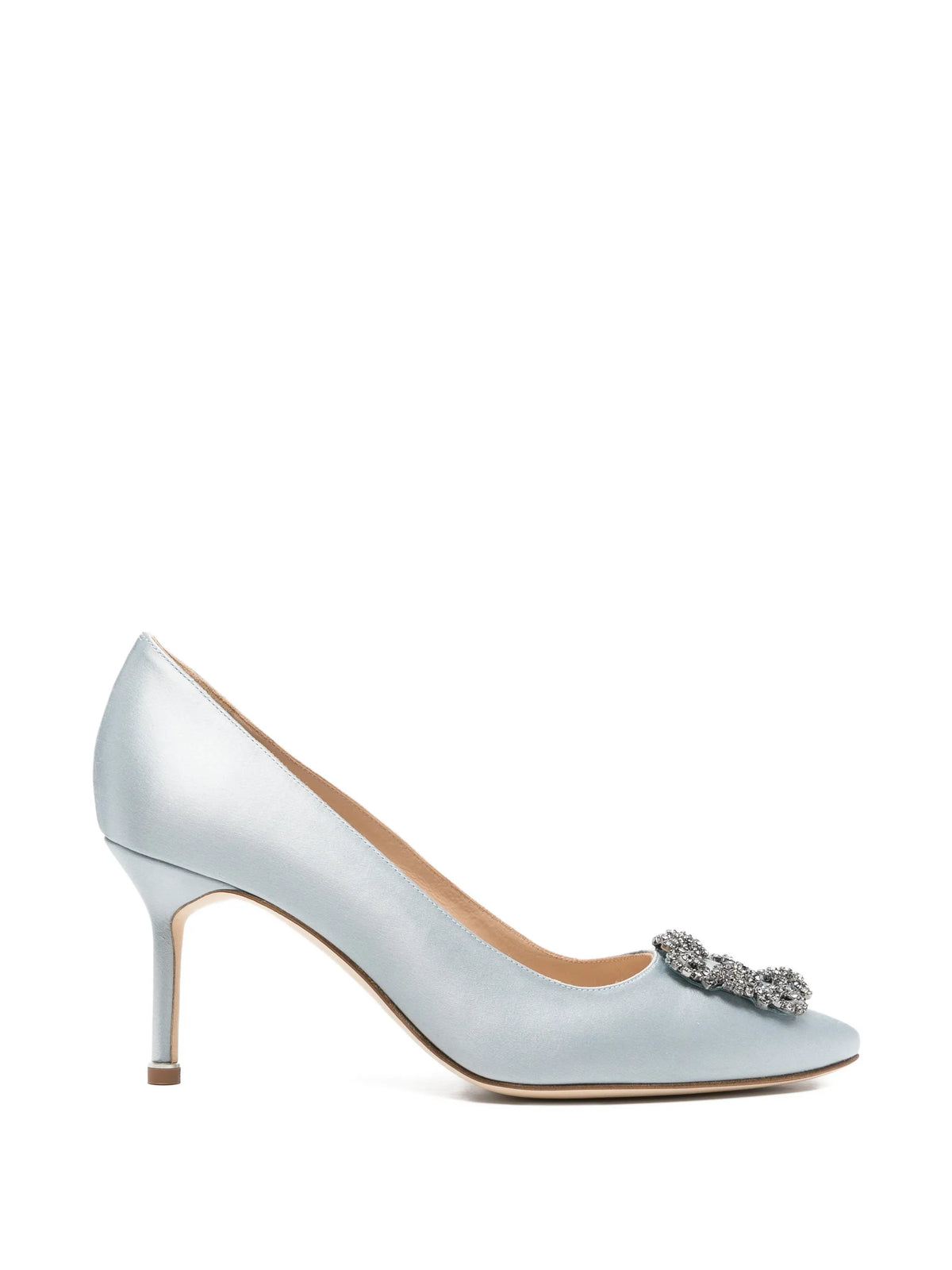 Manolo Blahnik - Hangisi Crystal-embellished Pumps
