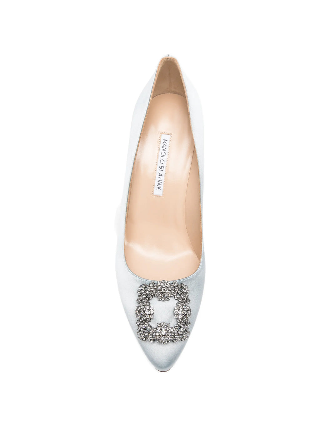 Manolo Blahnik - Hangisi Crystal-embellished Pumps