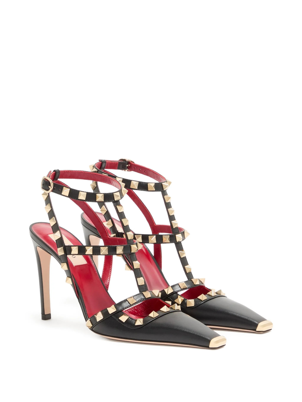Valentino - Rockstud Kidskin Pumps 100mm
