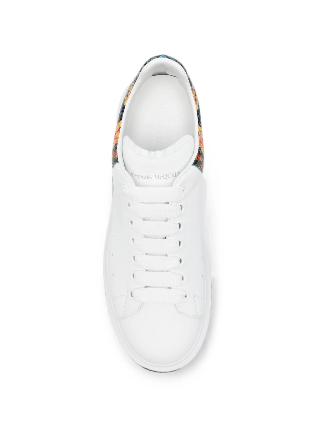 Alexander McQueen - Animal-print Lace-up Sneakers