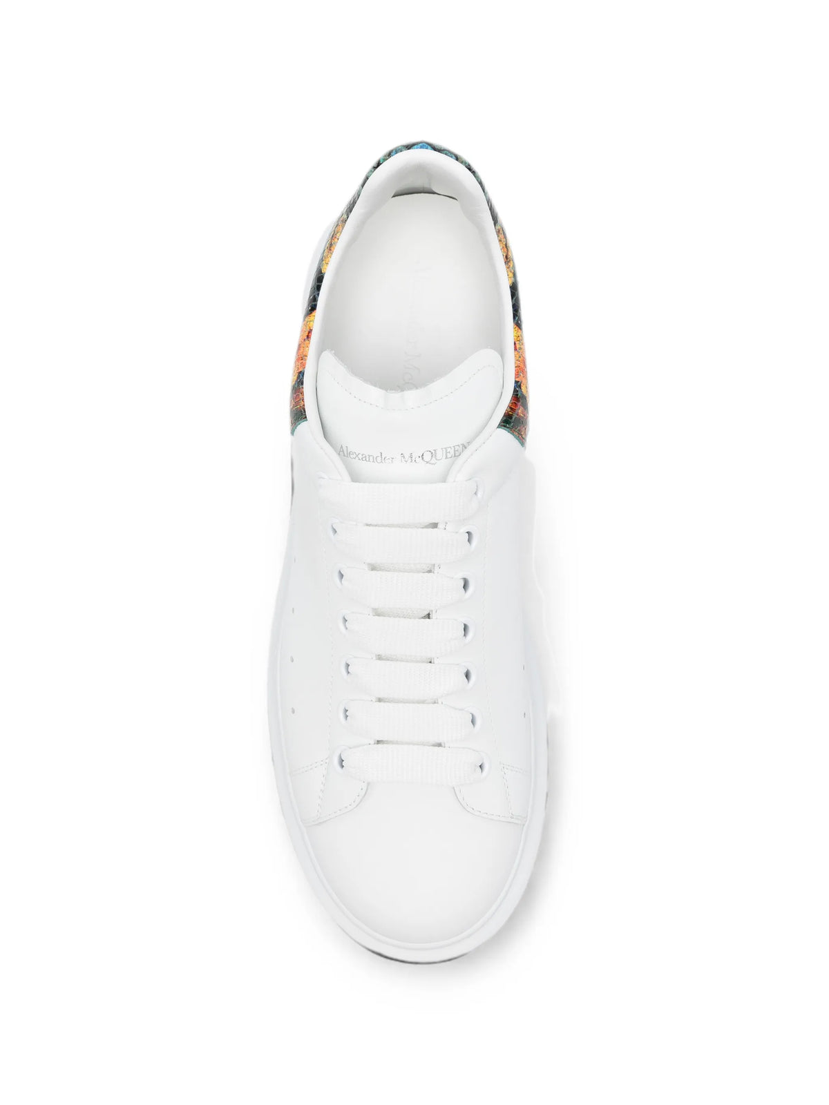 Alexander McQueen - Animal-print Lace-up Sneakers