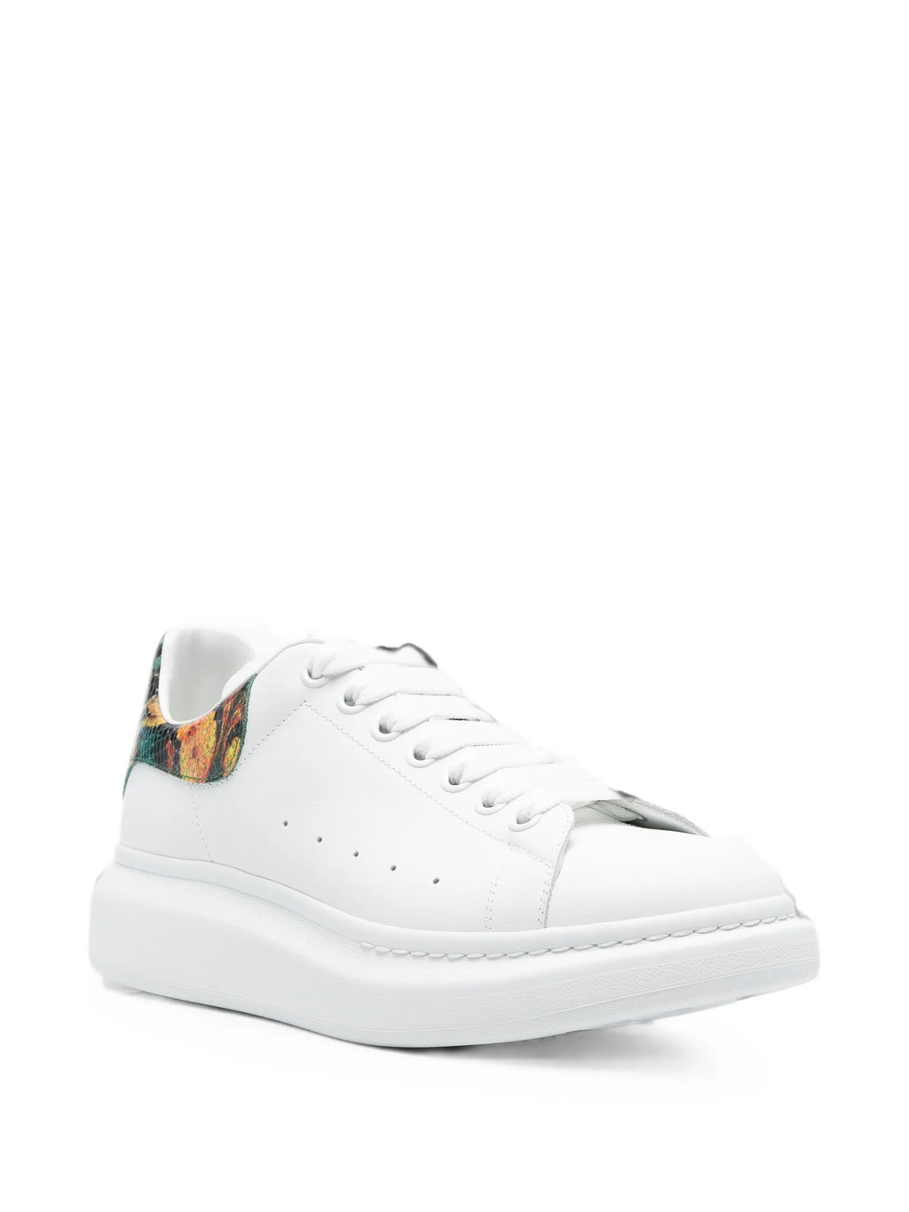 Alexander McQueen - Animal-print Lace-up Sneakers