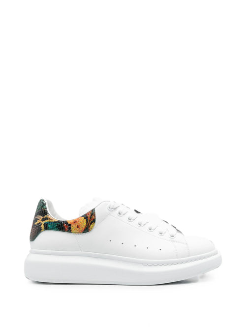 Alexander McQueen - Animal-print Lace-up Sneakers
