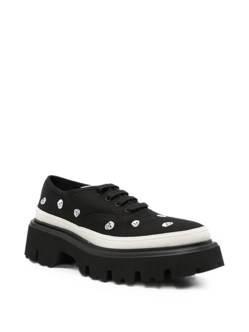 Alexander McQueen - Ollie Sneakers In Black/white