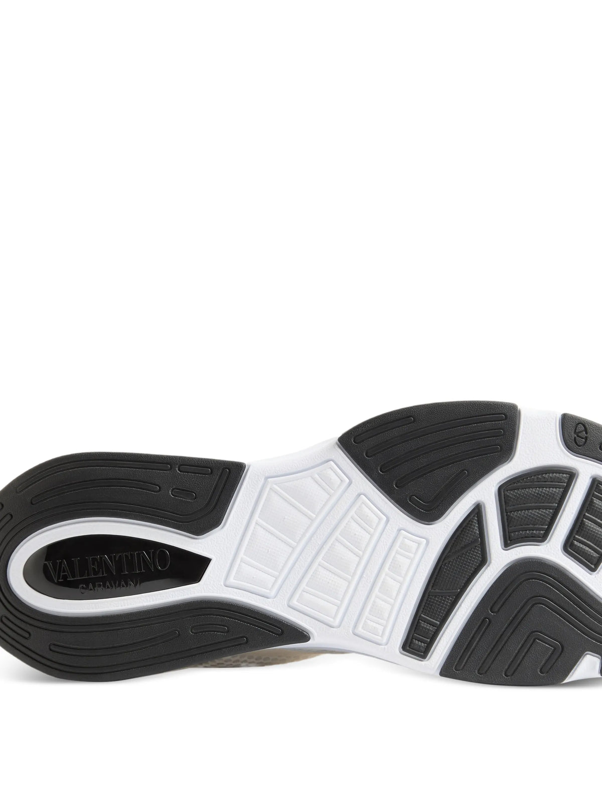 Valentino - Demivee Trainers In Mesh Fabric With Suede Inserts