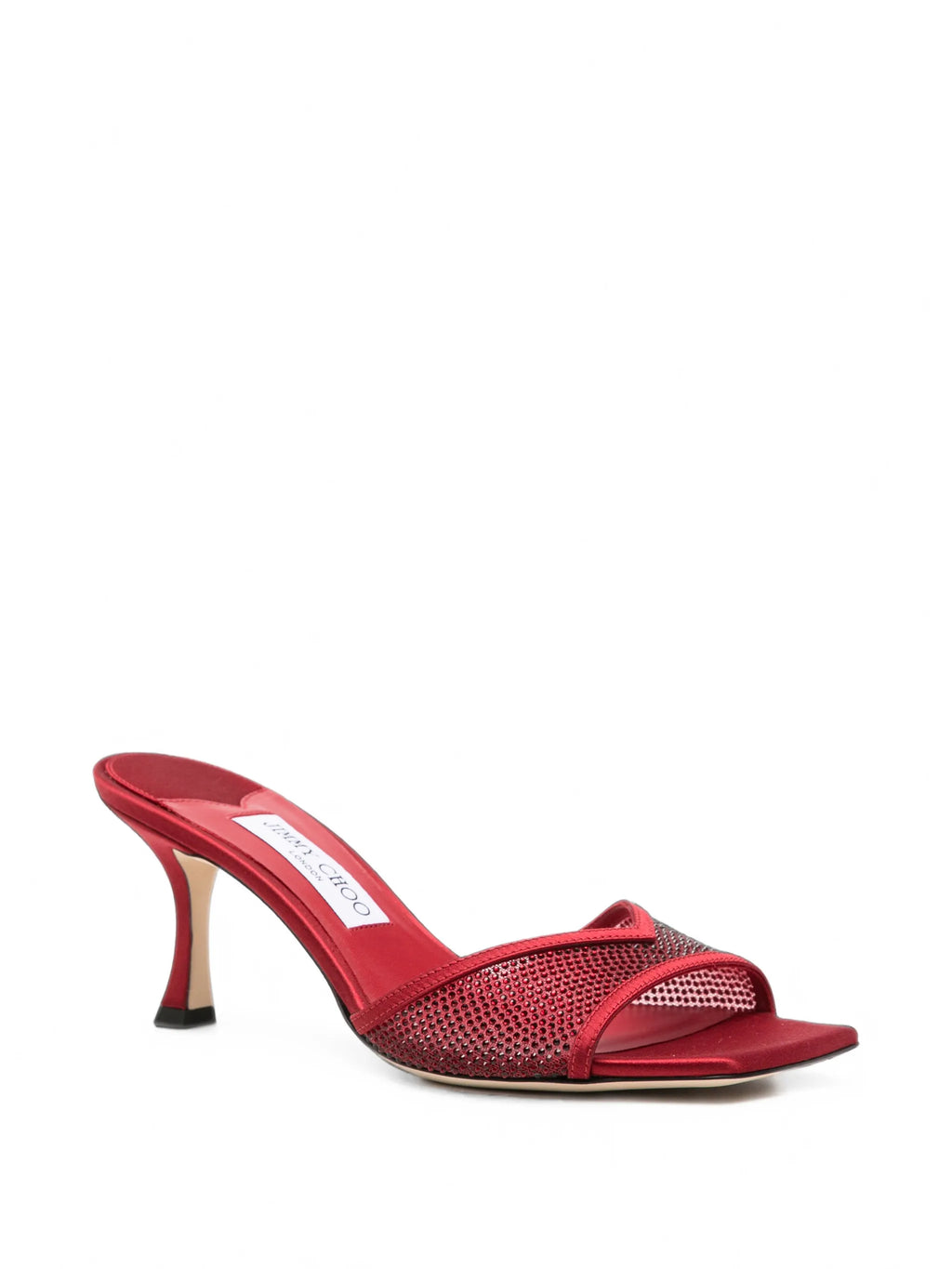 Jimmy Choo - Skye Crystal-embellished Mules