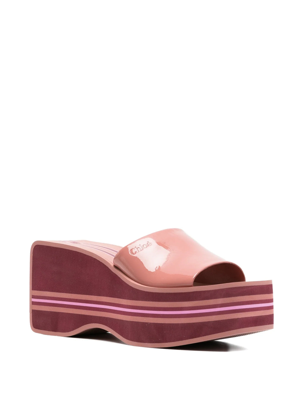 Chloé - Swimming Wedge Sandals