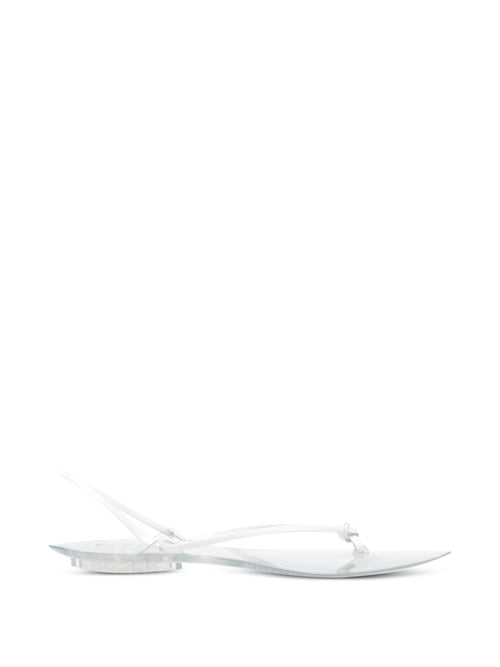 Alaïa - Knot-detail Slingback Sandals