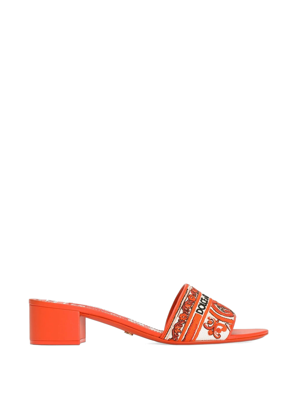 Dolce & Gabbana - Mules With Majolica-embroidery