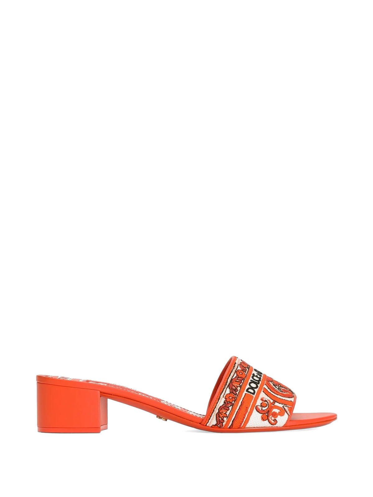 Dolce & Gabbana - Mules With Majolica-embroidery