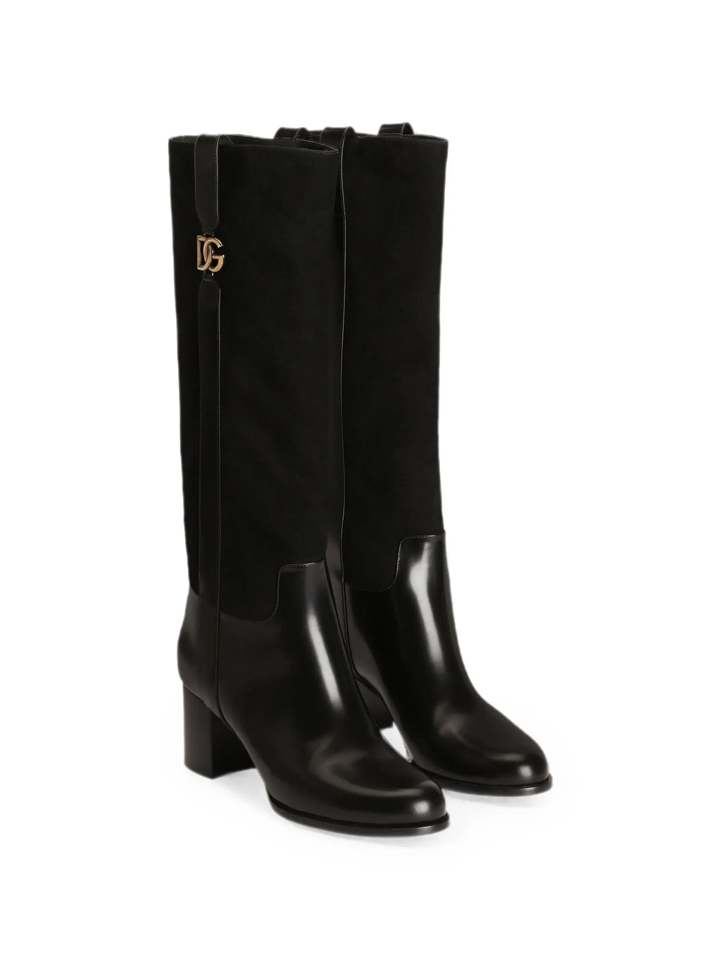 Dolce & Gabbana - Suede Riding Boots