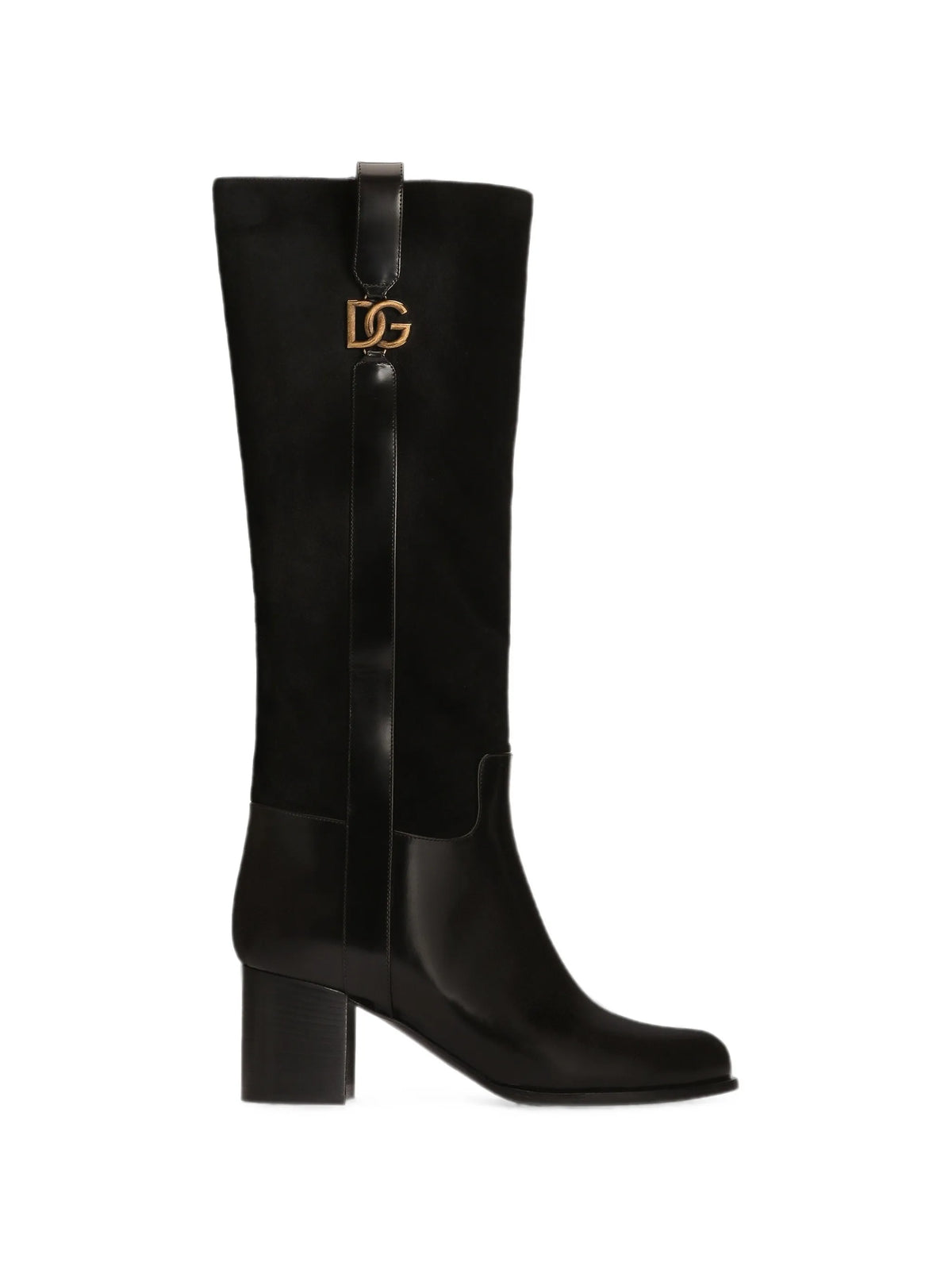 Dolce & Gabbana - Suede Riding Boots