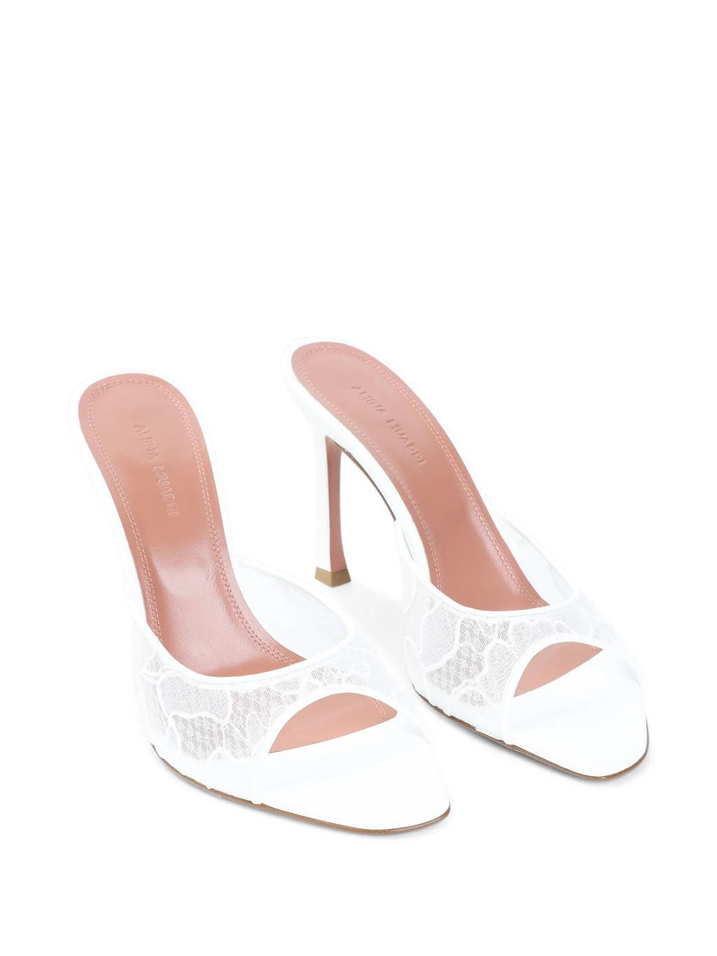 Amina Muaddi - Alexa Lace Slipper 95