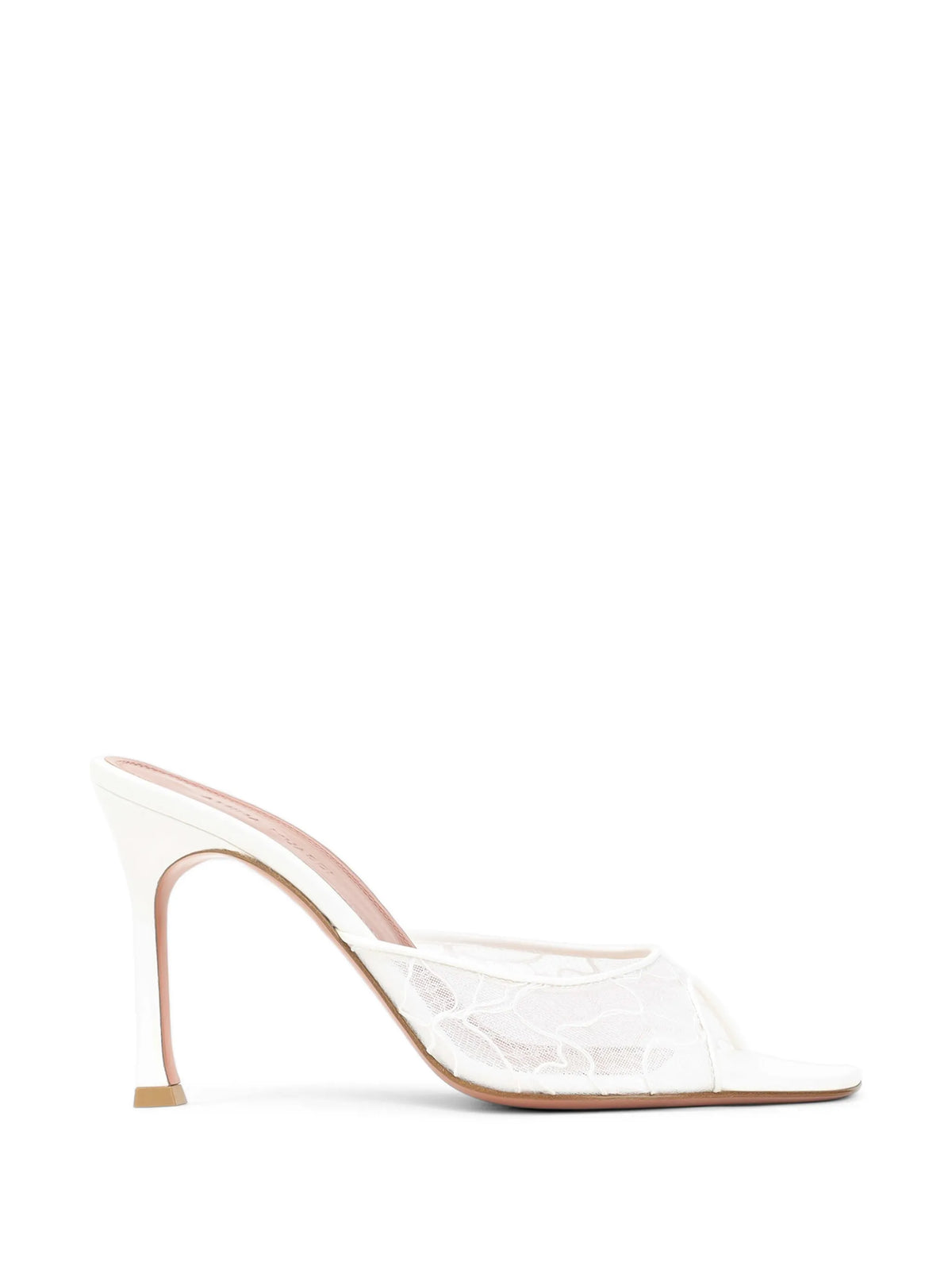 Amina Muaddi - Alexa Lace Slipper 95
