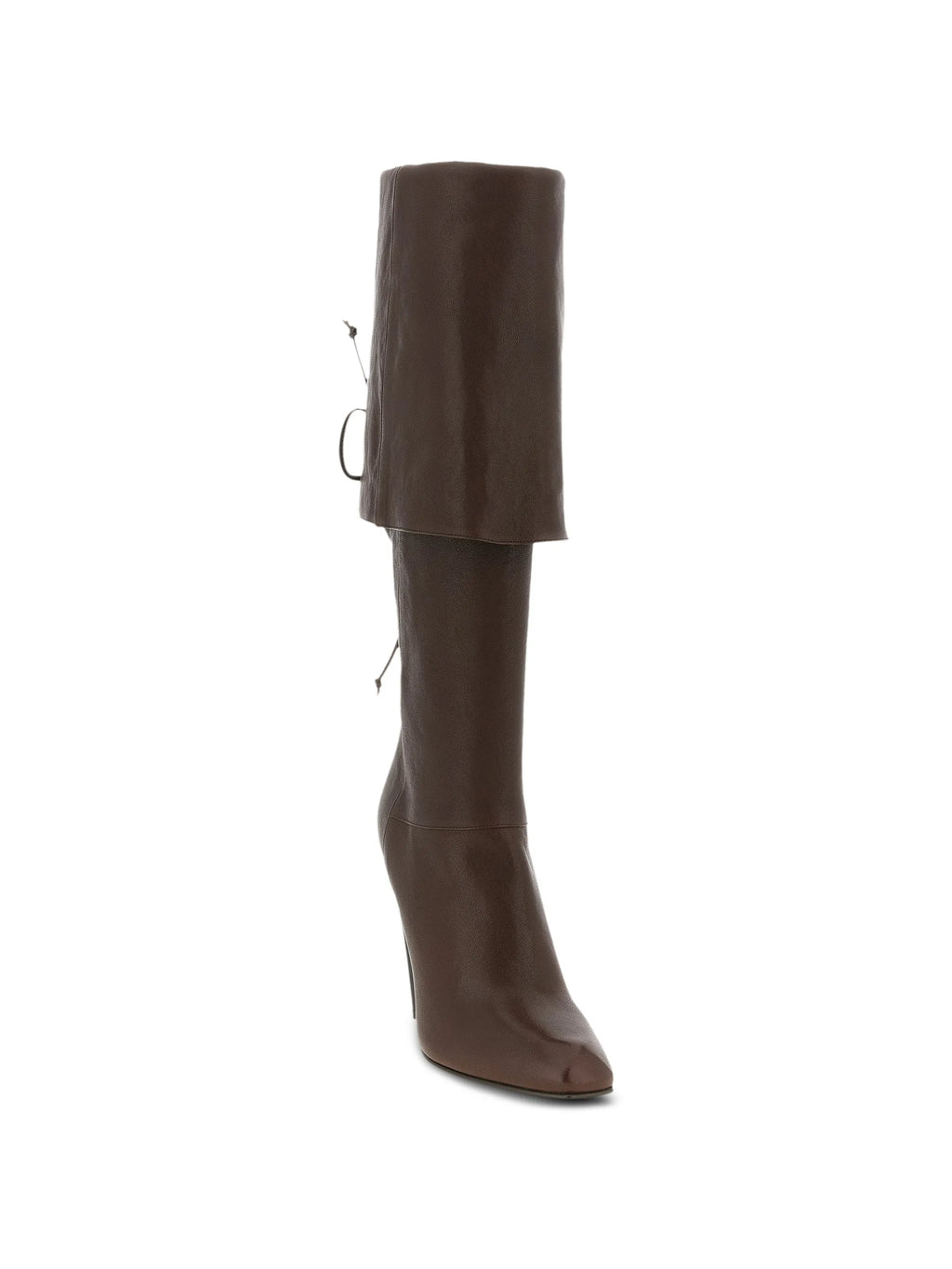 Alexander McQueen - Horn Heel Knee-high Boots
