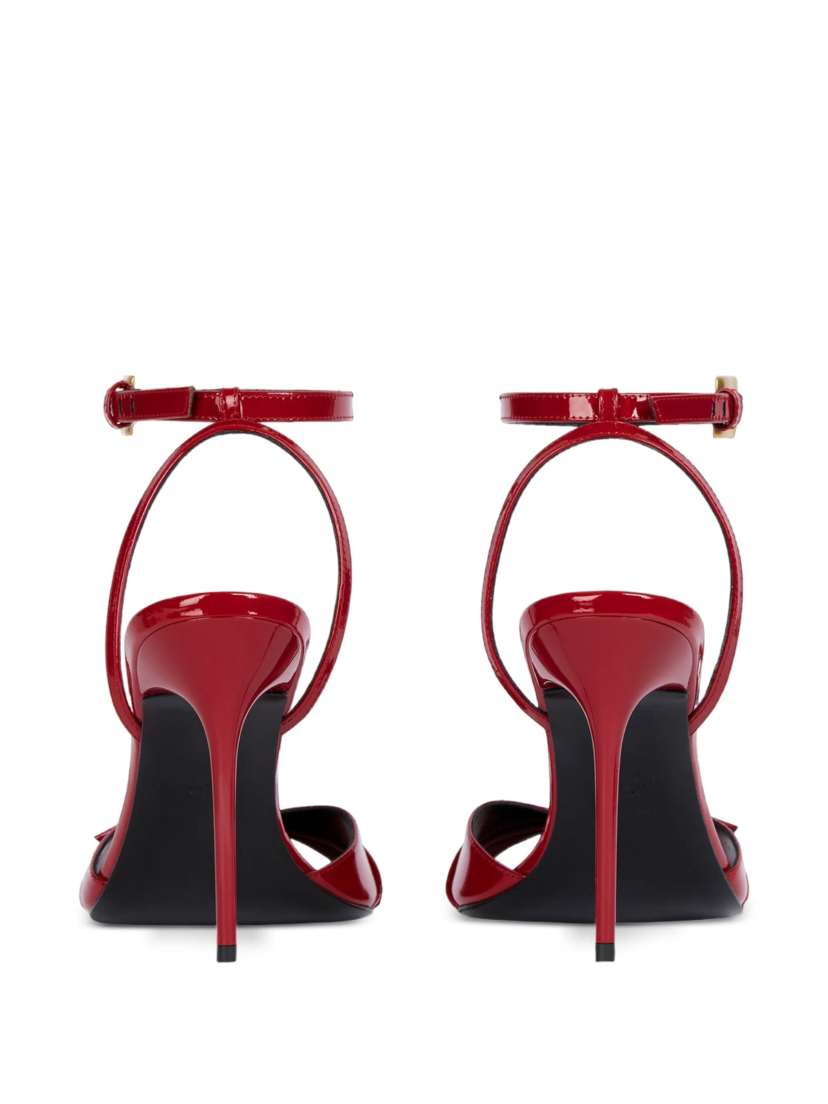 Balmain - Anthem Sandals In Smooth Calfskin Leather