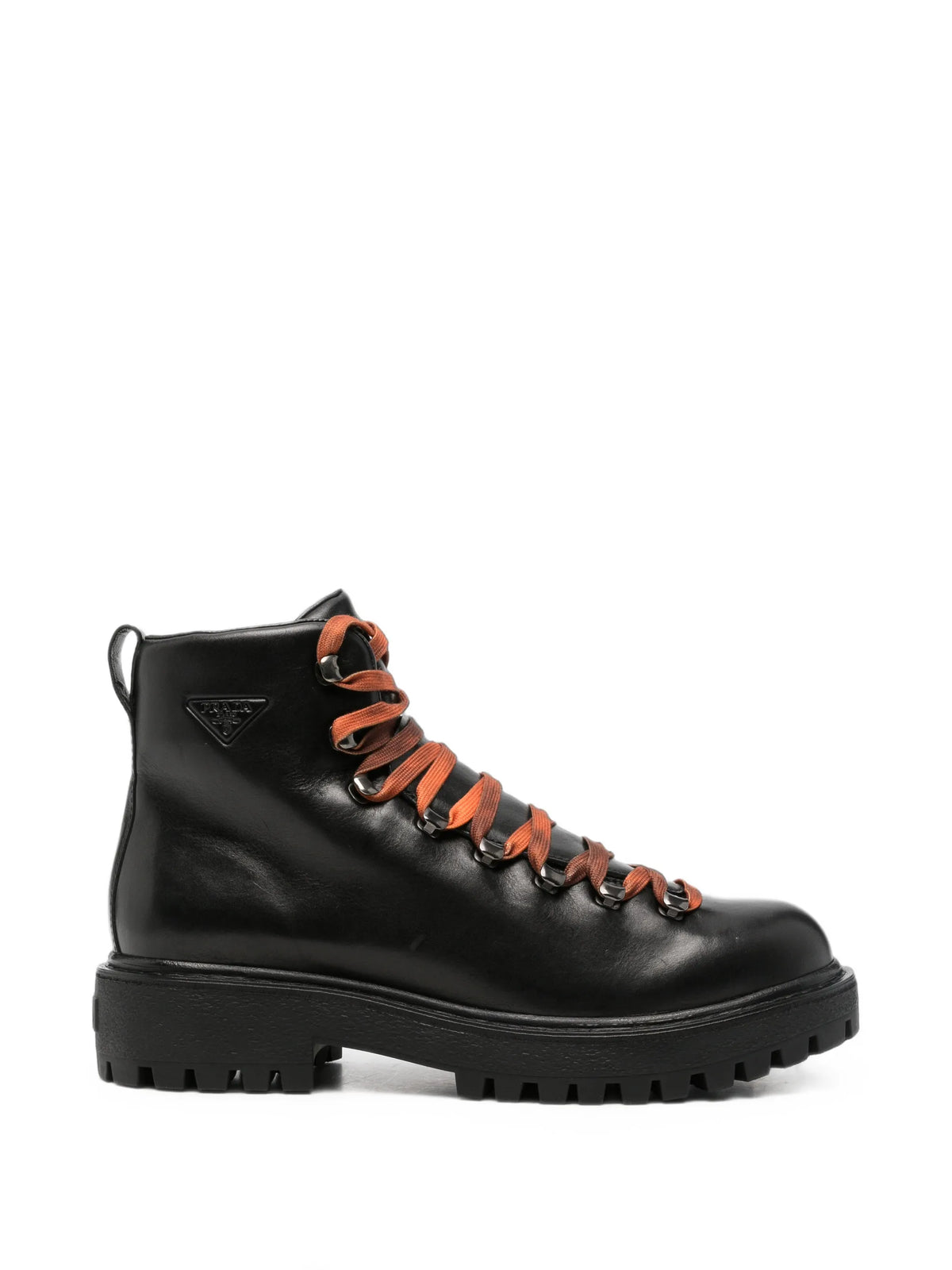 Prada - Leather Hiking Boots