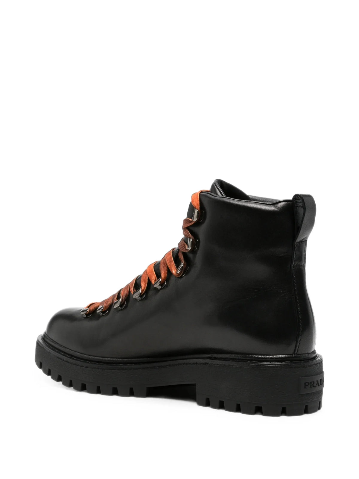Prada - Leather Hiking Boots