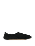 The Row - Stellene Suede Ballet Flats