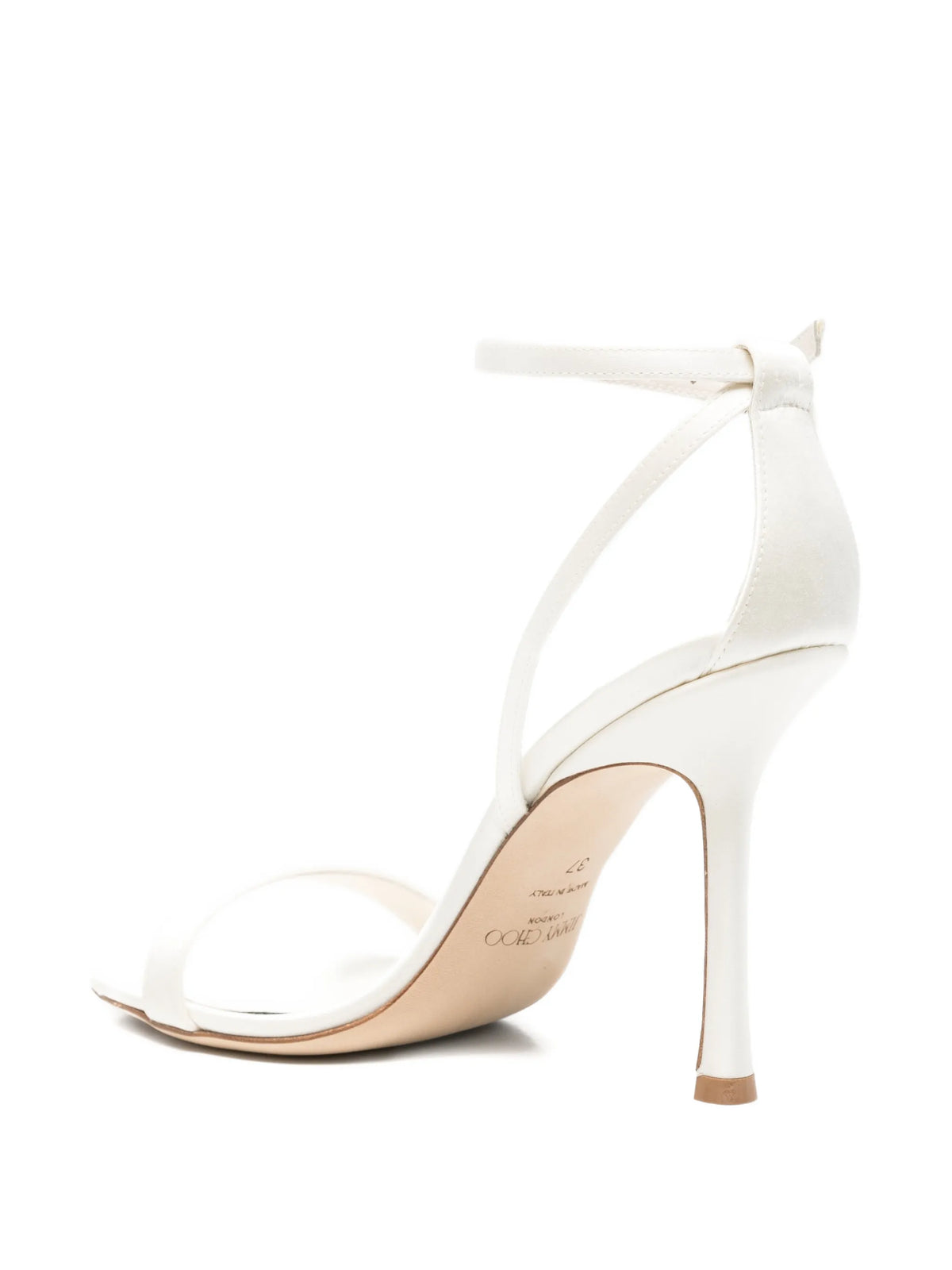 Jimmy Choo - Moza Crystal-buckle Ankle-strap Sandals