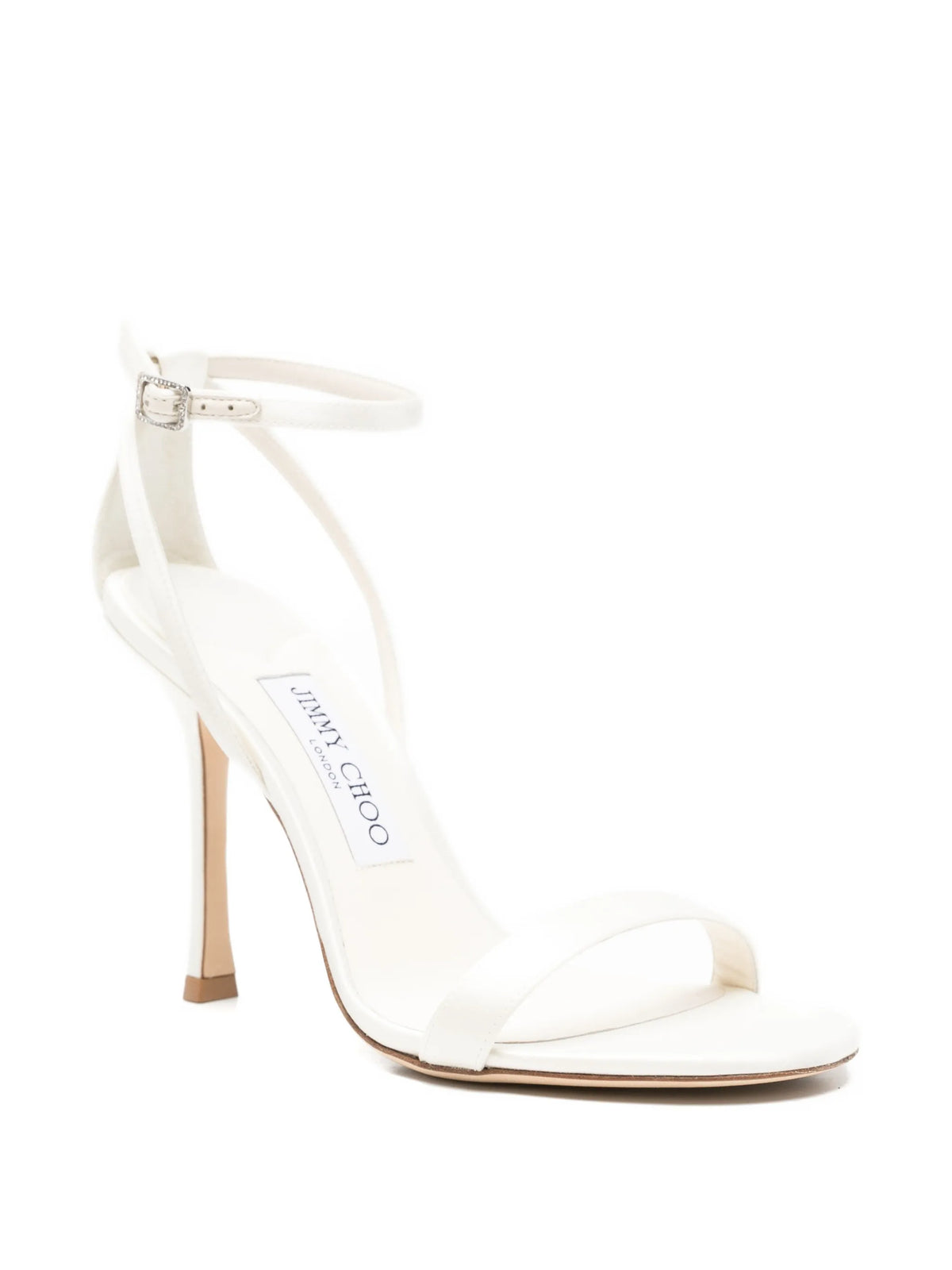 Jimmy Choo - Moza Crystal-buckle Ankle-strap Sandals
