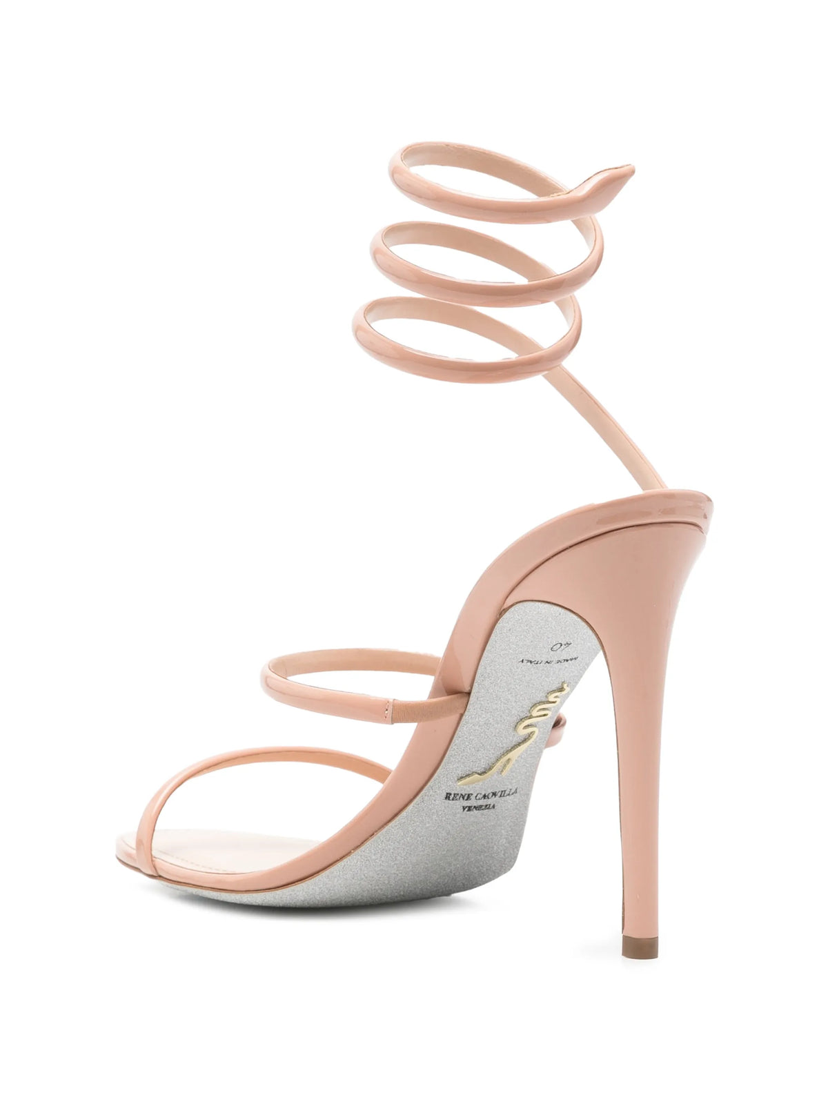 René Caovilla - Cleo Patent Leather Sandals