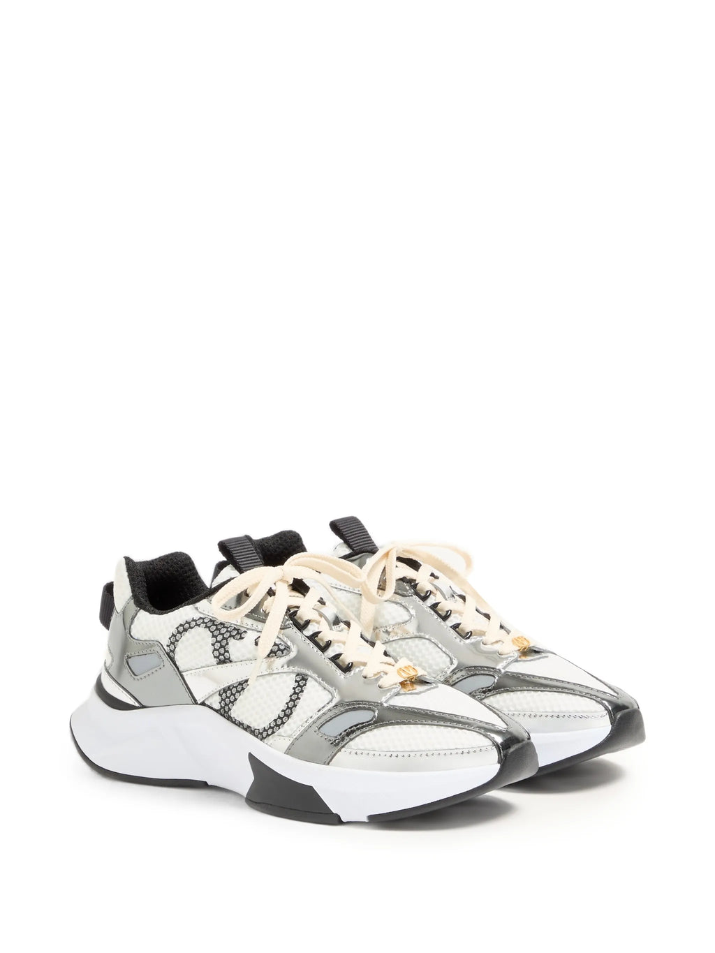 Valentino - Demivee Sneakers In Mesh Fabric