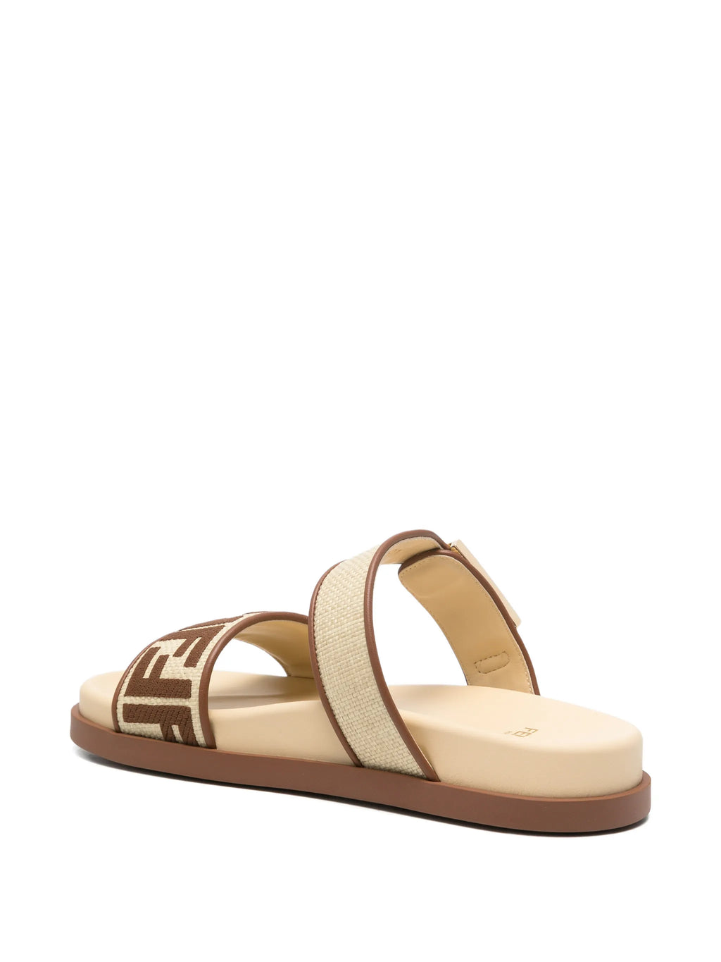Fendi - FF Logo Buckle Sandals