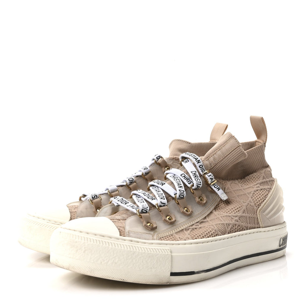 Dior - Technical Cannage Walk’n Dior High Top Sneakers