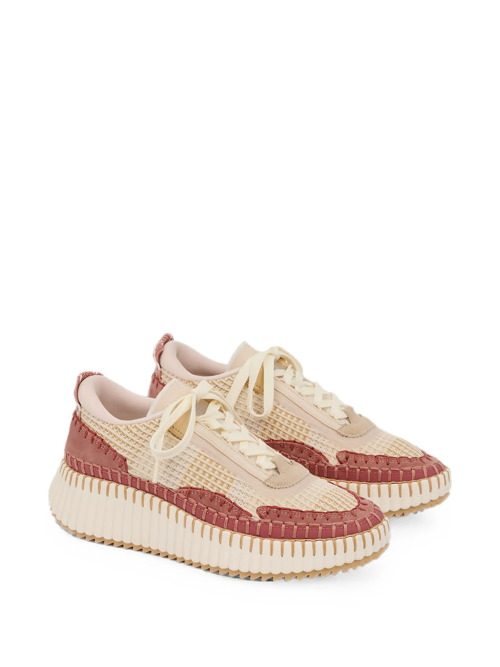 Chloé - Nama Whipstitch Sneakers