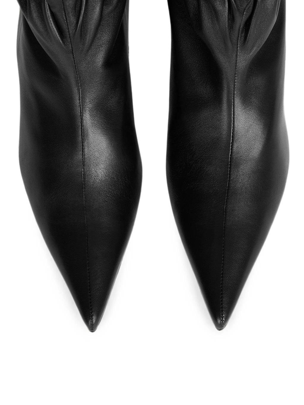 Balmain - Sphynx Smooth Leather Ankle Boots