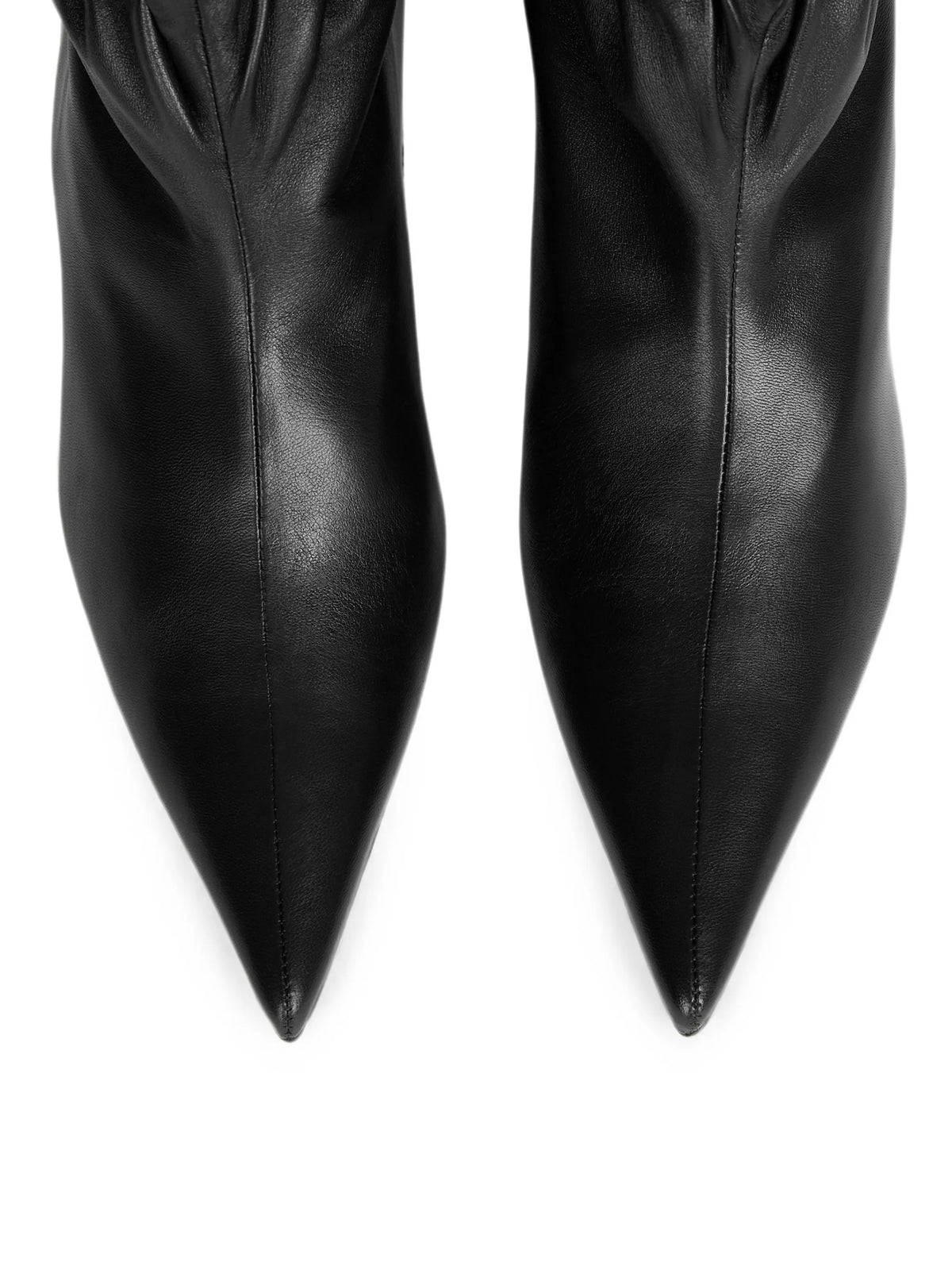 Balmain - Sphynx Smooth Leather Ankle Boots