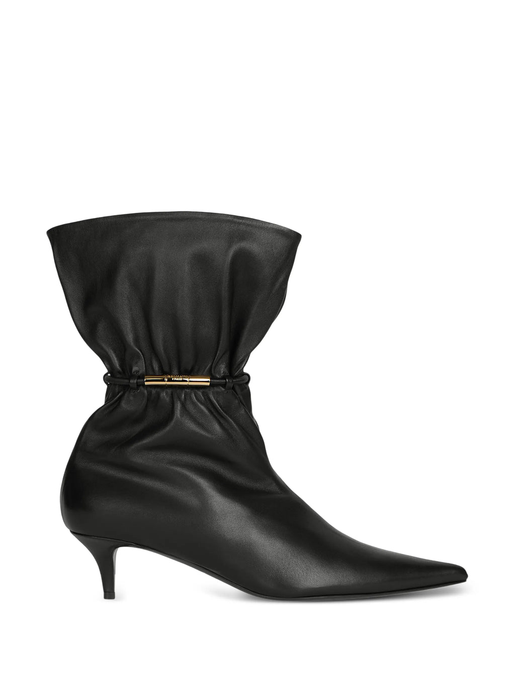 Balmain - Sphynx Smooth Leather Ankle Boots