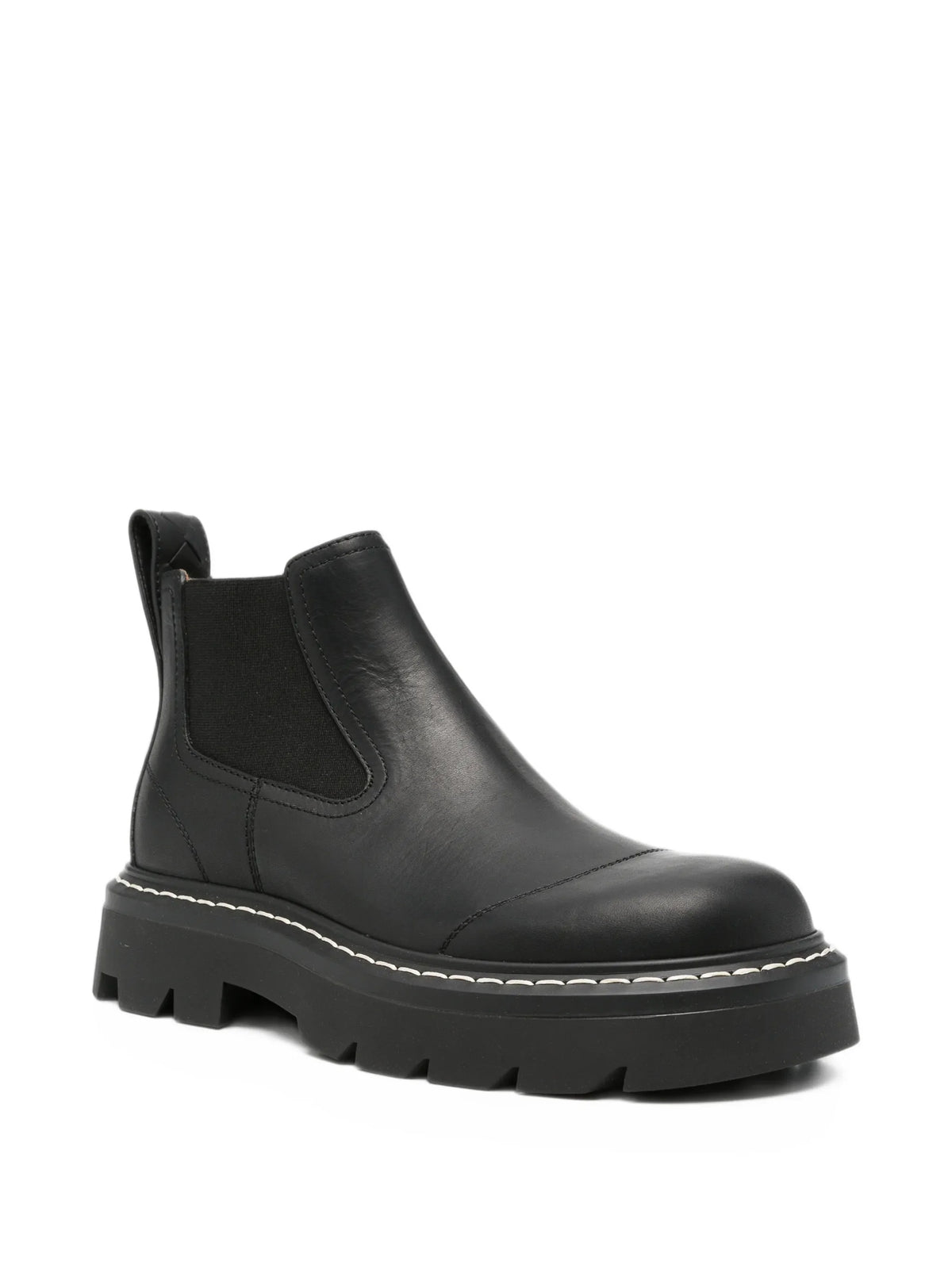 Bottega Veneta - Military Leather Ankle Boots