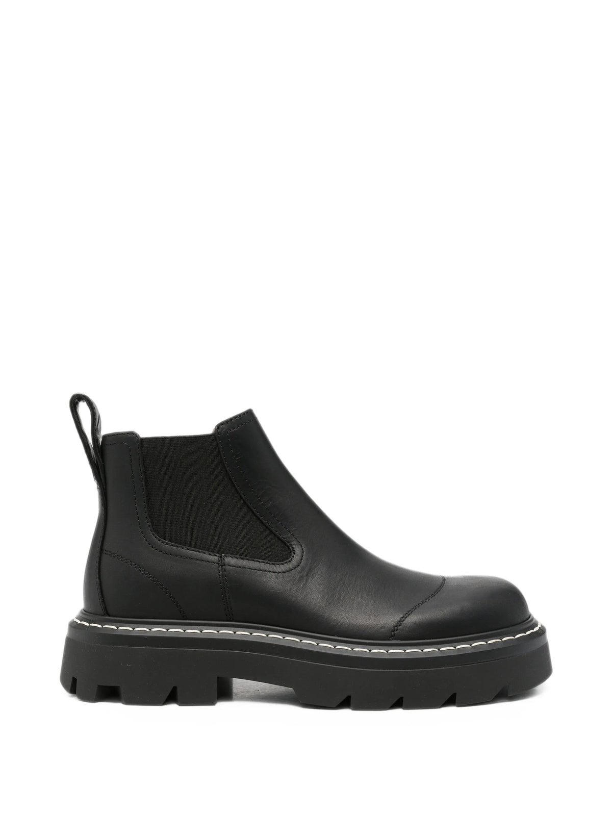Bottega Veneta - Military Leather Ankle Boots