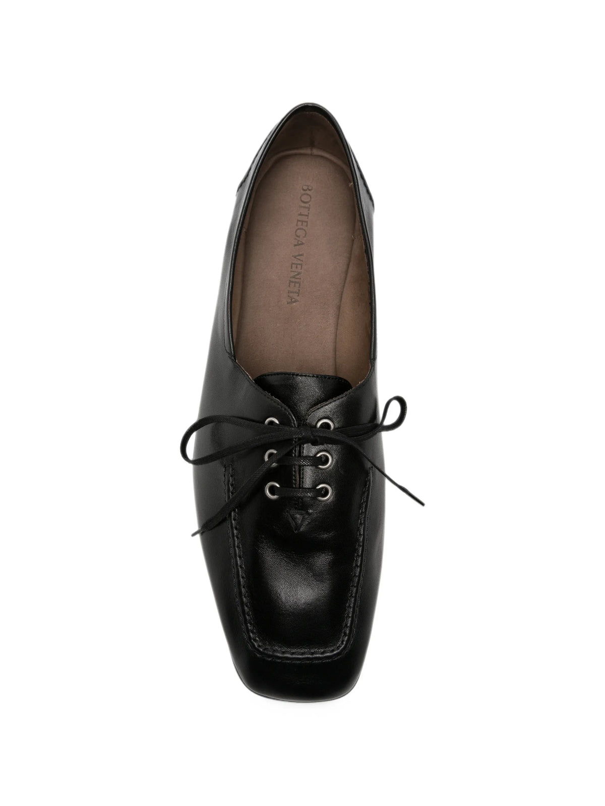 Bottega Veneta - Crinkled-nappa Lace-up Loafers